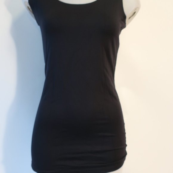 Womens A'nue Ligne Black Tank M* - Picture 3 of 5